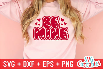 Be Mine svg - Valentine's Day - svg - dxf - eps - png - Silhouette - Cricut - Cut File - Digital Download SVG Svg Cuttables 