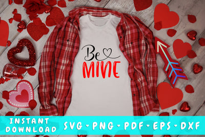 Be Mine SVG, Valentine's Day SVG SVG HappyDesignStudio 