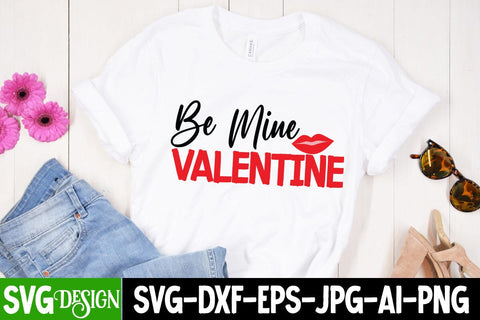 Be Mine Valentine 2 SVG Cut File SVG BlackCatsMedia 