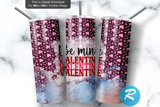 Be mine valentine 20 oz / 30 oz Tumbler PNG Sublimation Regulrcrative 