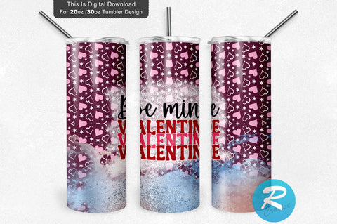 Be mine valentine 20 oz / 30 oz Tumbler PNG Sublimation Regulrcrative 