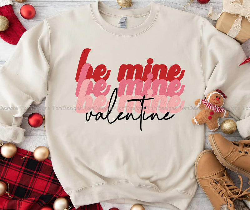 Be Mine Valentine Sublimation Design Sublimation ToriDesigns 