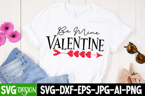 Be Mine Valentine SVG Cut File , Be Mine Valentine SVG Quotes SVG BlackCatsMedia 