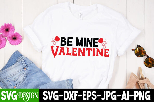 Be Mine Valentine SVG cut file SVG BlackCatsMedia 