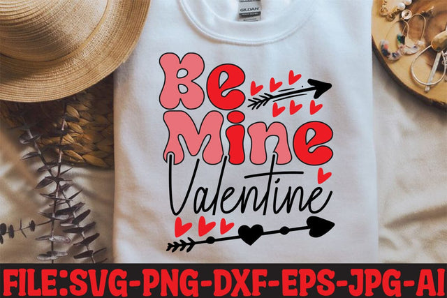 Be Mine Valentine SVG MStudio 