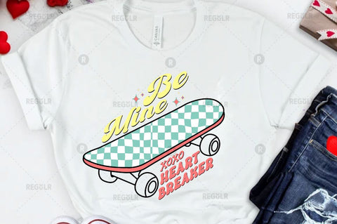 Be mine xoxo heart breaker SVG Sublimation Regulrcrative 