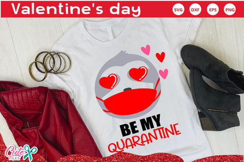 Be my quarantine sloth face SVG SVG Cute files 