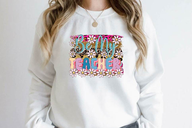 Be My Teacher Sublimation SVGArt 