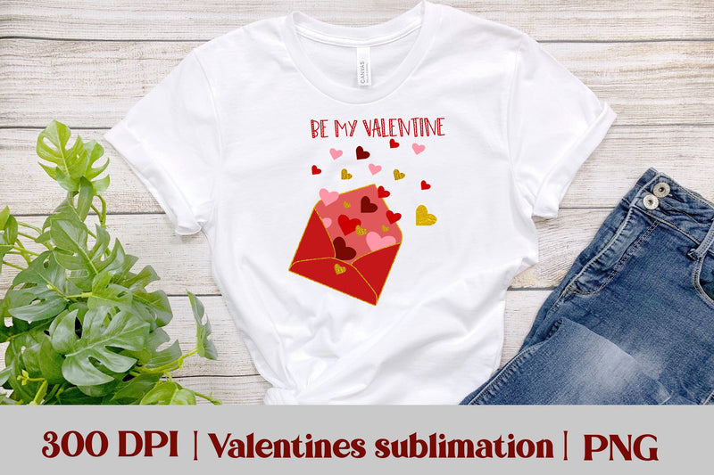 Be my Valentine sublimation | Valentines t shirt design Sublimation Svetana Studio 