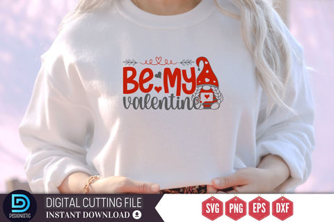 Be my valentine SVG SVG DESIGNISTIC 