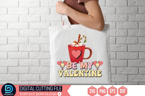 Be my valentine SVG SVG DESIGNISTIC 
