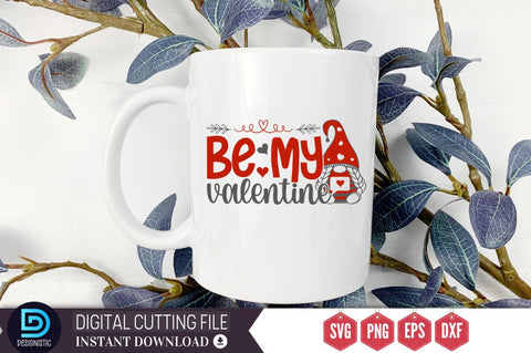 Be my valentine SVG SVG DESIGNISTIC 