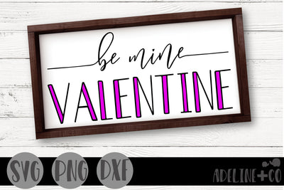 Be my valentine, Valentine's Day SVG Adeline&co 
