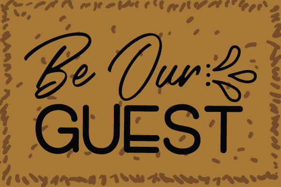 Be Our Guest SVG Cut File SVG DesignPlante 503 