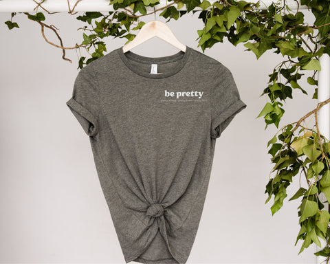 Be pretty svg, Inspirational svg, self love svg, acceptance svg, girl gift svg, pretty strong svg, brave svg, kind svg, Mental Health svg SVG Fauz 