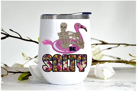 Be Salty Skeleton Swimming Sublimation Sublimation Jagonath Roy 