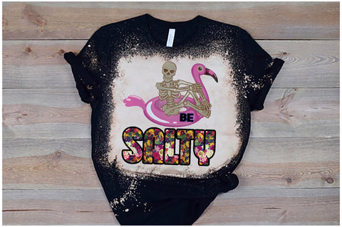 Be Salty Skeleton Swimming Sublimation Sublimation Jagonath Roy 