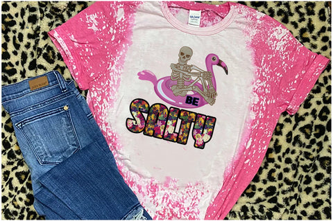 Be Salty Skeleton Swimming Sublimation Sublimation Jagonath Roy 