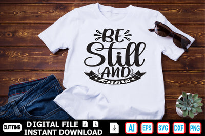 Be Still and Know SVG Craftlabsvg24 