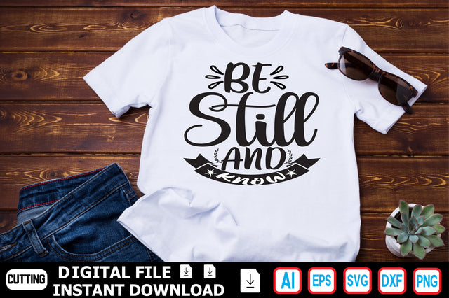 Be Still and Know SVG Craftlabsvg24 