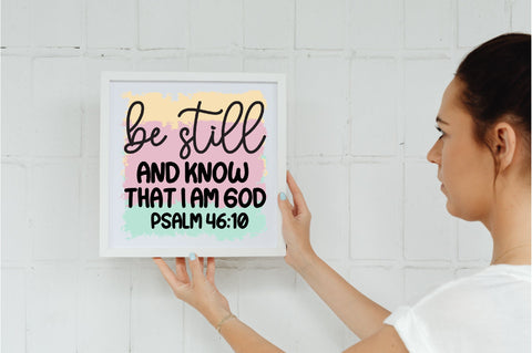 Be Still And Know That I Am God Psalm 4610 Sublimation Sublimation Jagonath Roy 