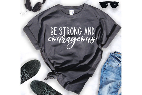 Be strong and courageous svg SVG orpitasn 