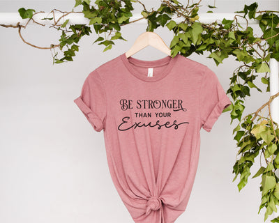 Be stronger than your excuses svg, Fitness svg, Strong woman svg, Gym quotes svg, Strong mom svg, Motivational svg, Inspirational Quote svg SVG Fauz 