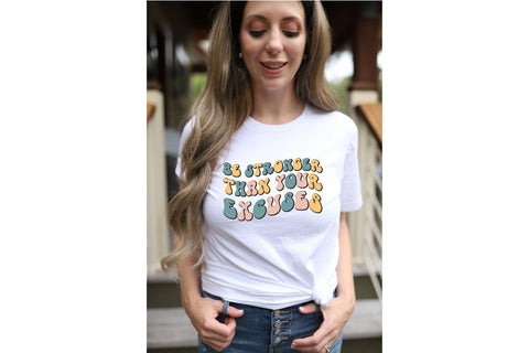 Be Stronger Than Your Excuses SVG SVG Rupkotha 