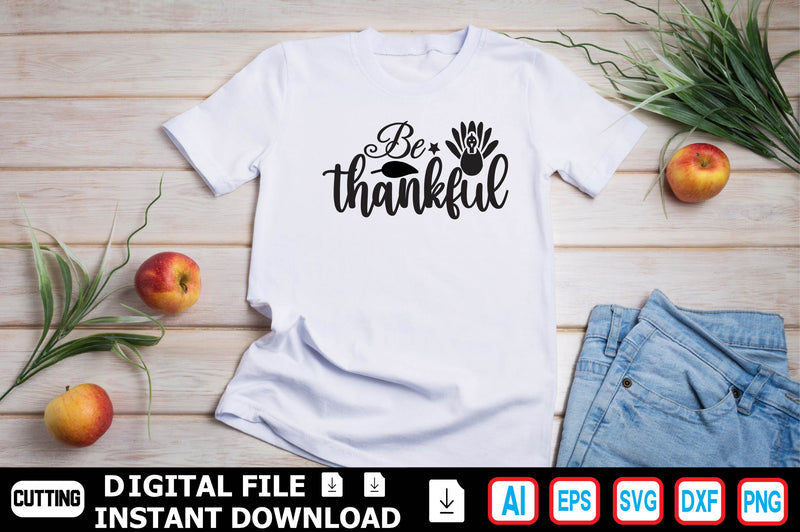 Be Thankful SVG Craftlabsvg24 