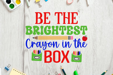 Be the brightest crayon in SVG SVG Regulrcrative 