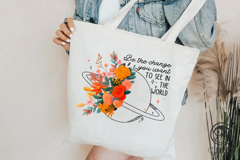 Be The Change Png Sublimation Sublimation Owlsome.Designs 