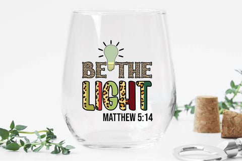 Be The Light Matthew 5:14 Sublimation Creativeart88 