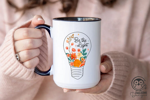 Be The Light Png Sublimation Sublimation Owlsome.Designs 