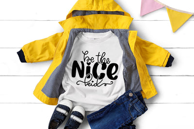 Be The Nice Kid SVG Cut File SVG dapiyupi store 