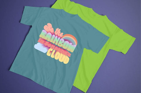 Be the Rainbow in Someone's Cloud Sublimation SVGArt 