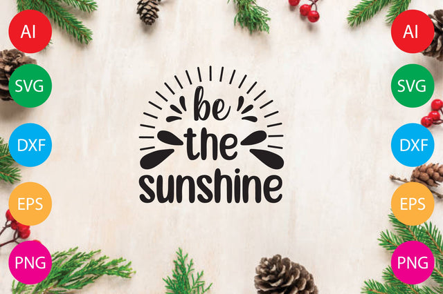 Be The Sunshine SVG CraftlabSvg29 