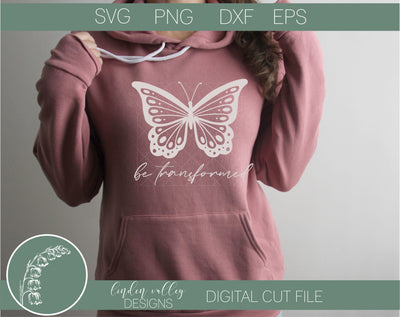 Be Transformed Religious SVG SVG Linden Valley Designs 