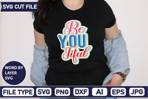 Be You Tiful SVG Cut File SVG DesignPlante 503 