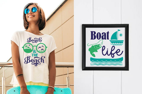 Beach and Lake SVG quotes bundle SVG Paper Switch 