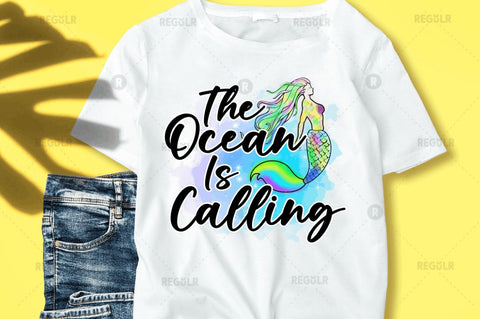 Beach And Mermaid Sublimation Bundle Sublimation Regulrcrative 