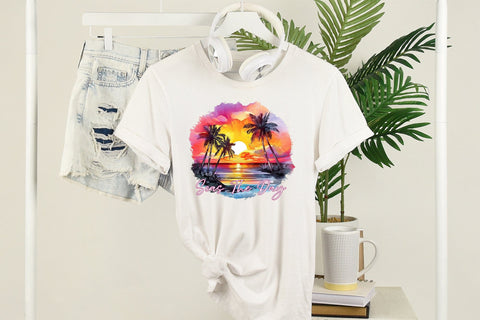 Beach and Summer PNG Sublimation - Seas the Day Sublimation CraftLabSVG 