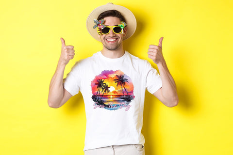 Beach and Summer PNG Sublimation - Seas the Day Sublimation CraftLabSVG 