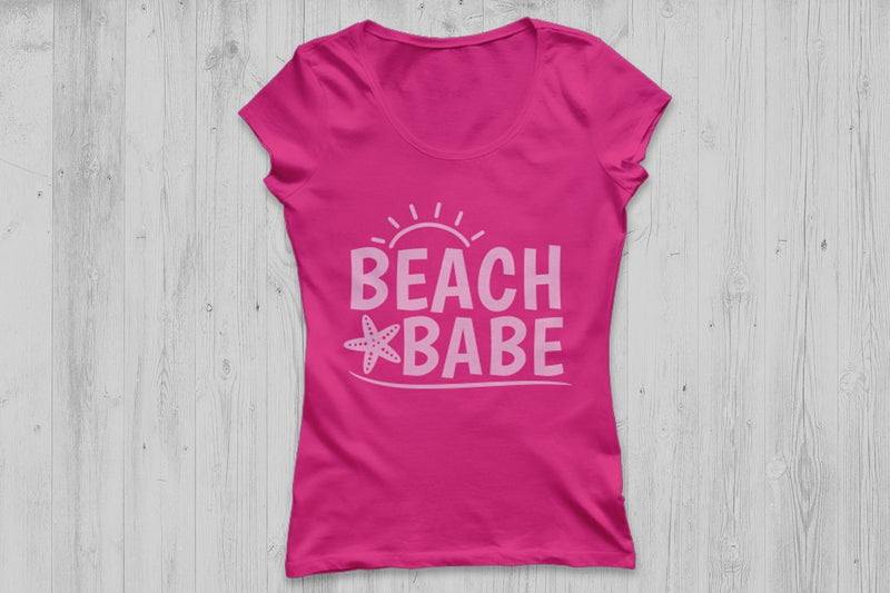 Beach Babe| Summer Beach SVG Cutting Files - So Fontsy