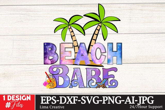 Beach Babe Summer Sublimation PNG, Sublimation PNG,Summer Sublimation PNG, Sublimation Design, T-shirt Design, Summer Sublimation Qutest Sublimation Insomnia Std 