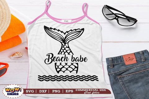 Beach babe svg, Beach svg, Summer svg, Vacation svg, Png, Dxf SVG Wowsvgstudio 