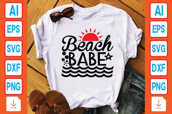 Beach Babe SVG Craftlabsvg24 