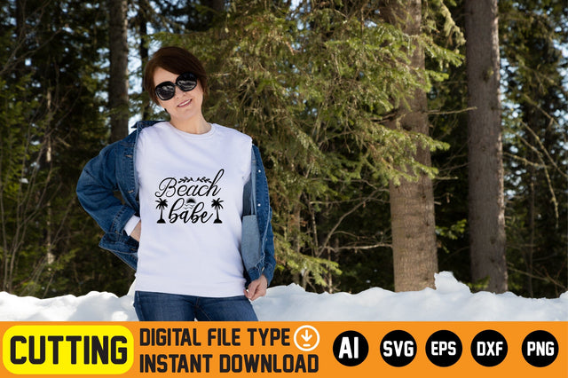Beach Babe SVG CraftlabSvg29 