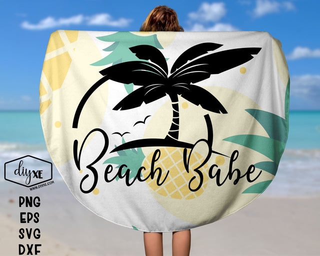 Beach Babe SVG DIYxe Designs 