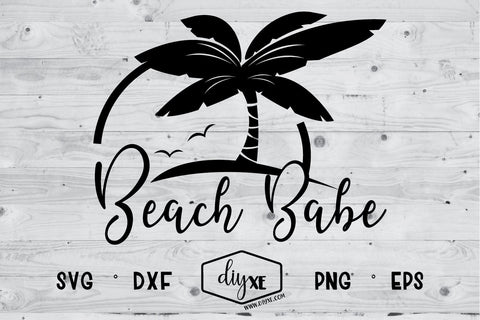 Beach Babe SVG DIYxe Designs 