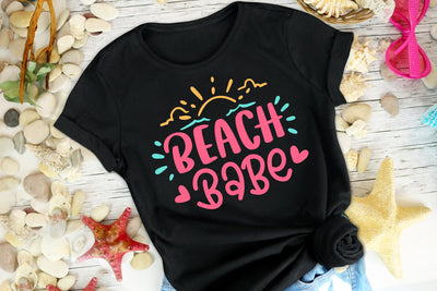Beach Babe SVG Quotes | Summer SVG Cut File SVG dapiyupi store 